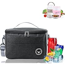 Borsa Frigo Pieghevole 6L - Leggera E Impermeabile Per Pranzo, Picnic E Viaggi - Foto 5