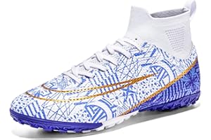 sudorun Fußballschuhe Kinder Kunstrasen Fussballschuhe Hallenschuhe Für Jungen Mädchen AG FG TF Turf Trainingsschuhe