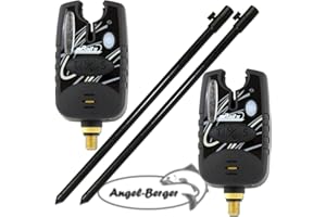 ‎ANGEL-BERGER Angel-Berger 2X Elektronische Bissanzeiger mit Tele Erdspeer