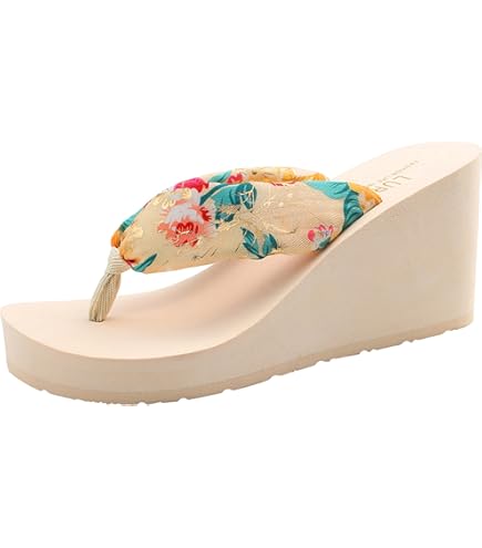 Sandali Infradito Donna Zeppa Plateau Perizoma Infradito - Foto 11