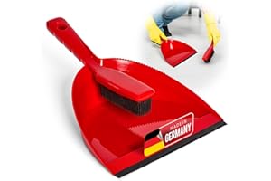 Novaliv - Balayette en caoutchouc - Rouge - Poils en caoutchouc - Balayette en silicone - Balai antistatique en caoutchouc