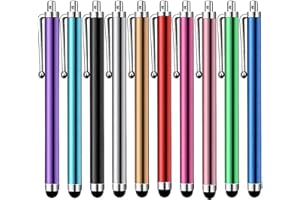 BLISVIVI Stylus Pens for Touch Screens,10Pack Universal Capacitive Touch Screen Pens for iPad,Tablets,Smartphones,All Universal Touch Screen Devices