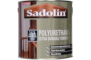 Sadolin Polyurethane Extra Durable Varnish 2.5 litre Satin