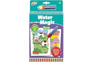 Galt Toys, Water Magic - Farm, Colouring Books for Children, Ages 3 Years Plus