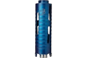 OX Tools BX10-052 Spectrum Pro Superfast Helix Dry Diamond Core Drill - 52mm, Blue