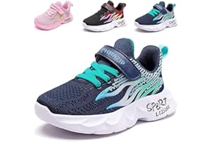PHMNZIP Kinder Turnschuhe Mädchen Jungen Sportschuhe Leicht Atmungsaktiv Laufschuhe Outdoor Fitnessschuhe Sneaker Schuhe Hallenschuhe Basketballschuhe Walkingschuhe Jungenschuhe Unisex