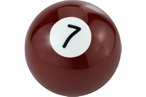 Temzzer Ball Gear Knob Stick Shift Resin Transmisson Shift Lever Knob for Most Manual Automotive Vehicles (Brown 7)