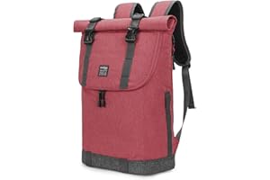EverVanz Sac à dos pour ordinateur portable, Sac à dos de voyage résistant à l'eau, Sac à dos pour femmes et hommes, Sac de jour léger et décontracté, Sac d'école élégant