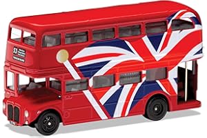 Corgi Best of British Londoner Bus, Union Jack, czarny