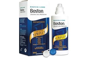 Boston Solution pour lentilles de contact - 120 ml