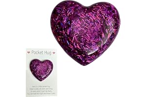 ALLWYOU Pocket Hug Mini Cute Pocket Hug Token with Card Decoration Relieve Anxiety and Provide All-Day Comfort Pocket Hug Heart Suitable for Birthday Gift Wedding Hug Token for Family and Friends