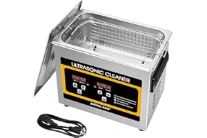 VELPAX 3.2L Ultraschallreinigungsgerät, Professioneller Edelstahl Ultraschallreiniger mit Heizung Timer ultraschallreiniger für Brillen Ultraschallreiniger Zahnersatz Schmuck