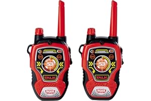 DICKIE TOYS Dickie Go Real Walkie Talkie Fun 2.4 GHz Portata 80 mt, + 4 Anni, 201118195