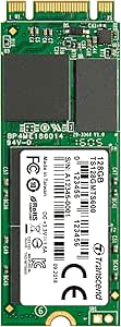 Transcend 128 GB M.2 SATA III SSD Type 2260 MLC