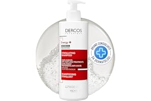 Vichy Energising Szampon, Biały/Czerwony, 400 ml