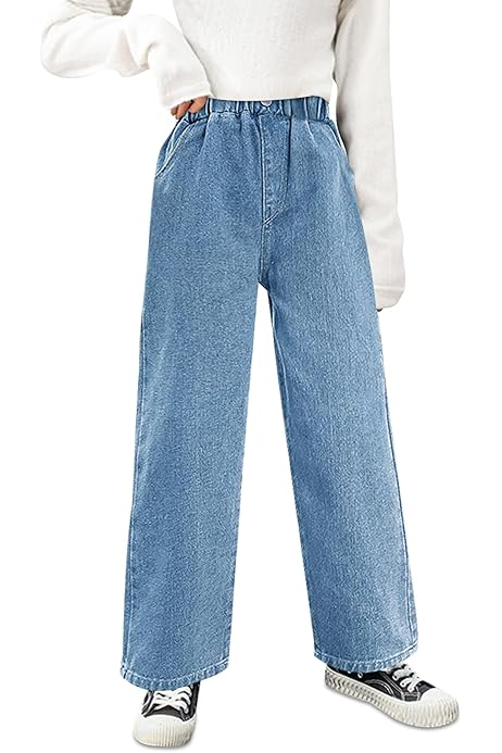 Baggy Jeans Jeans Gamba Larga Vita Alta Acquista Jeans Neri