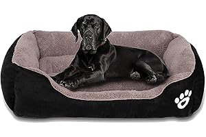 GoFirst Dog Beds for Large Dogs, Washable Large Pet Dog Bed Sofa Firm Breathable Soft Couch Orthopedic Dog Bed for Giant Jumbo Large Medium Small Puppy