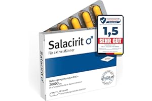 VIRILYT Salacirit 10 Kapseln hochdosiert für aktive Männer I Produkt aus Deutschland I Natürliche Inhaltsstoffe mit Maca L-Arginin & Zink