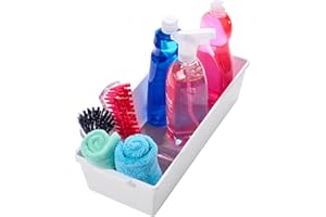 madesmart Large Deep Bin, Pack of 1, White