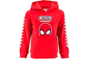 Marvel Spiderman Sudadera con Capucha Niño, Sueter Sudadera Infantil, Regalo para Niños, Tallas 3 a 8 Años