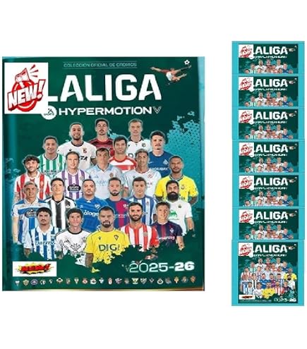 Caja de 50 sobres Adrenalyn XL Liga 2025-26 - Panini Cromos Caja de 50 sobres Adrenalyn XL Liga 2025-26 - Panini Cromos