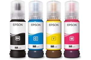 Botellas de tinta originales EcoTank de la serie 104 de Epson - Colores cian, magenta, amarillo y negro