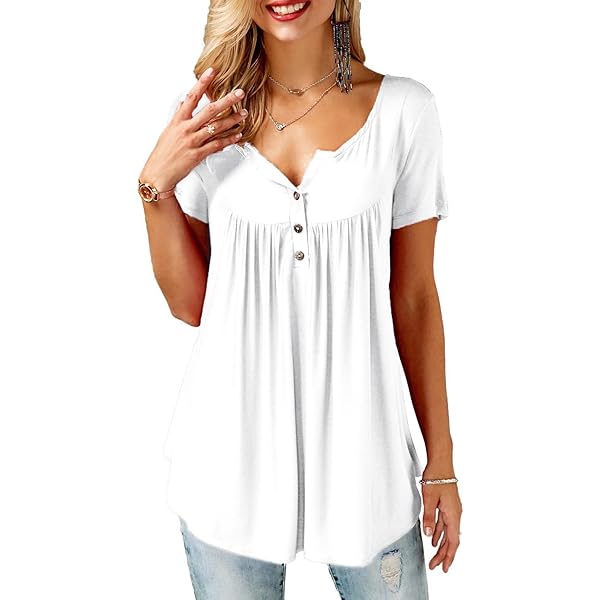 Chic Et Élégant Chemisier Femme Manches 3/4,T Shirt Imprimé Fleurs Mode