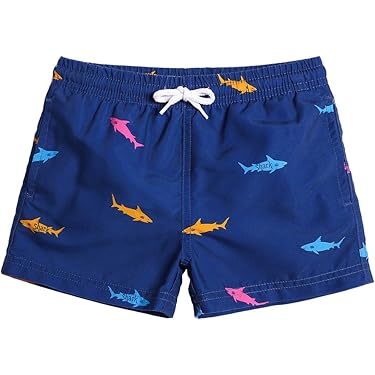 Lazzy Sloths Teens Swim Trunks | Quick Dry Stretch Fabric | Drawstring Waist With Pockets | Beach & Pool Shorts