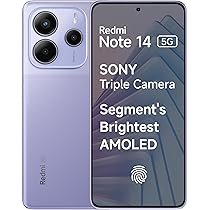 Redmi Note 14 5G (Phantom Purple, 6GB RAM 128GB Storage) | Global  