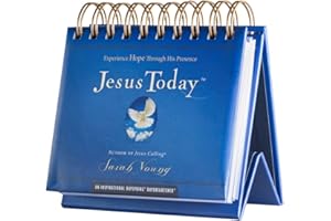 DaySpring Sarah Young's Jesus Today, DayBrightener Perpetual Flip Calendar, 366 Days of Inspiration (51199)