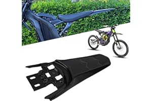 Anxin Surron Rear Mudguard Extended Version Motorcycle Rear Fender for Electric Dirt Bike Surron/Sur Ron S/Sur Ron X Black