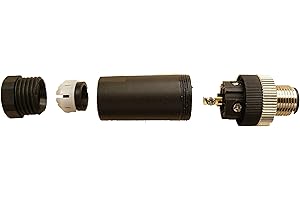 Regatta Processing NMEA 2000 (N2k) Male Field Installable Connector for Garmin Lowrance Simrad B&G & Navico Networks