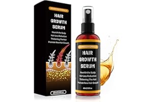 Rouclo Rosmarinöl Haare,Für Haarausfall bei Frauen/Männern,Haarwachstum beschleunigen,Hair Growth Serum enthält Bio-Rizinusöl,Biotin für Haare,Rosmarinwasser für Haare,Bartwuchsmittel Männer,60ml