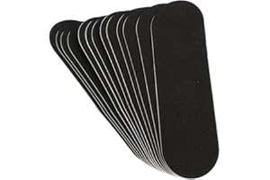 PATKAW 10Pcs Fingerboard Foam Grip Tape Adhesive Fingerboard Stickers Non Slip Foam Pro Grip Tape for Fingerboards Skateboard 31x96mm Black