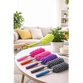 mucit home Teleskopik Uzayabilen Mikrofiber Toz Alma Fır&ccedil;ası 25-75 Cm
