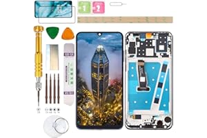 Gadget Troops LCD-Display für Huawei P30 Lite (48 MP Version) MAR-LX1A, MAR-LX1B Bildschirm Ersatz-Kit (schwarz)