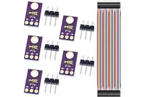 Youmile 5 pièces Module de capteur de lumière TEMT6000 lumière ambiante Module de détection d'intensité de lumière analogique capteur de lumière visible pour Arduino avec câble Dupont