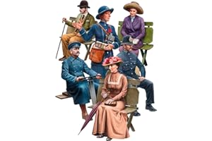 Miniart - equipaggio e passeggeri dell'omnibus 1/35 - miniart 38092