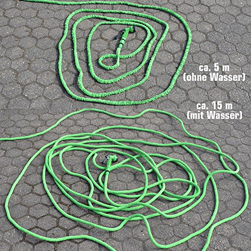 Gartenschlauch Flexibler Wasserschlauch Schlauch Flexi Magic Hose Wonder 7,5 m - 6