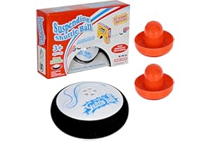 LAANCOO Air Hockey Pushers and Air Hockey Pucks Portable Air Hockey Replacement Pucks and Slider Pusher for Game Tables