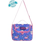 Waddell Kids Unicorn Flamingo Desenli Termal Beslenme &Ccedil;antası | Ayarlanabilir Omuz Askısı, Al&uuml;minyum Termal İ&ccedil; Y&uuml;zey, Okul ve