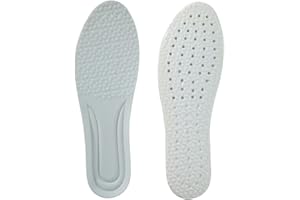 Aomiduo Solette per scarpe memory foam Uomo Donna Soletta Scarpe per Stivali da Lavoro e Scarpe da Passeggio Sport Solette per Assorbimento Degli Urti e Ammortizzazione Comfort Soffice con Anti Odore
