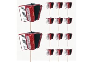 AK GIFTSHOP Accordéon Lot de 14 médiators pour fête d'anniversaire