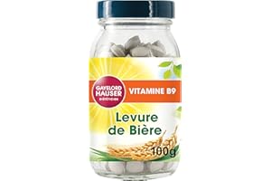 GAYELORD HAUSER - Superlevure en Comprimés - Source de Vitamines B1 et B9 d'Origine Naturelle - 100 g