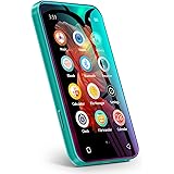TIMMKOO MP3-Player mit Bluetooth, 4,0" Full Touchscreen MP4 MP3-Player mit Lautsprecher, Tragbarer HiFi-Sound MP3-Player mit