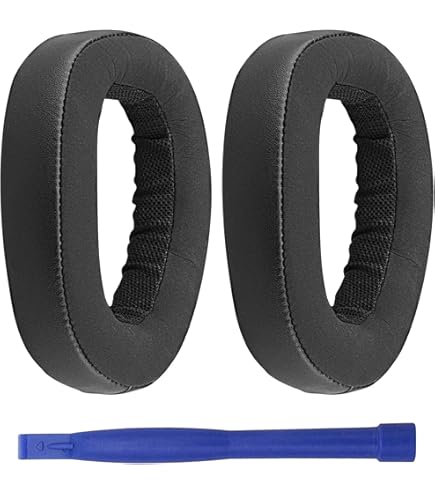 SOULWIT Koeling Gel Oorkussens Vervanging voor Sennheiser GSP500, GSP550, GSP600, GSP 670 Gaming Headset, Oorkussens voor EPOS H6 Pro, GSP601, GSP602 Hoofdtelefoon - Rode Storm