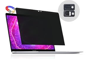 PESLV Privacy Screen MacBook Pro 13" (2012-2015), filtro anti-riflesso magnetico rimovibile anti luce blu Peep Filter Black Out pellicola protettiva per schermo Mac 13 pollici (A1405, A1502)