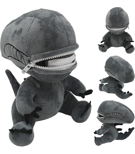 Alien Chestburster Alien Soft Toy Zipper Mouth Plush, Xenomorphs Doll ...