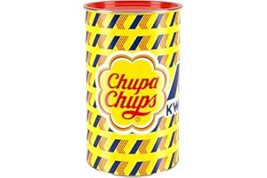 Chupa Chups Limited Edition Kway, Lollipop, Gusto Fragola, Confezione da 16 Lecca Lecca, Ideali per Feste e Compleanni