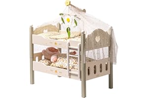 ROBUD Lit de poupée à deux étages - Accessoires pour meubles